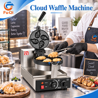 Machine à gaufres électrique de comptoir, rotative, pour les commerces de restauration rapide et les cafés