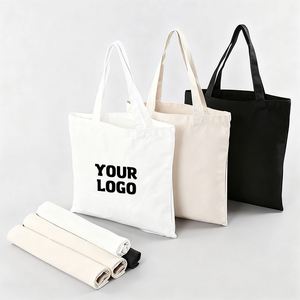 Sac fourre-tout en toile personnalisé avec logo, fournisseur de sacs en toile de coton biologique vierge avec stock disponible - Product Image 6