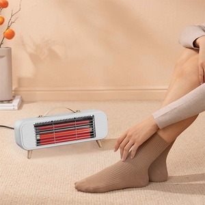 Portable 350W Quartz Infrared <b>Heater</b> Mini Desktop Radiant Space <b>Heater</b> Low Energy Fast Heating <b>for</b> Home Office <b>Room</b> - Product Image 3