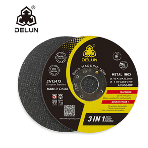 Sắc Nét Mài Mòn 4.5 Inch Kim Loại Cuttingdisc Công Cụ, Chán Nản Trung Tâm Hình Dạng - Product Image 3