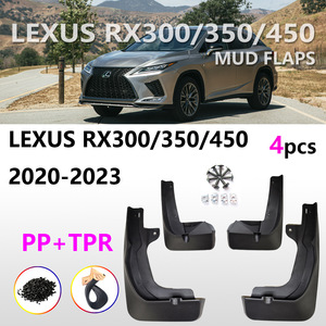 Garde-boue Lexus Rx Noir en Matériau PPTPR 31,5x26,5x13,5 cm Style Sportif pour Modèles 2023-2026 - Product Image 2