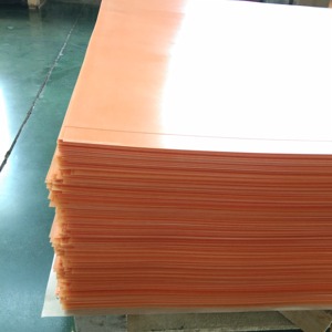 แผ่นเบกาไลต์สีส้ม ผลิตจากกระดาษฟีนอลิกเคลือบ 3021-TGA วัสดุฉนวนไฟฟ้าแรงต่ำและชิ้นส่วนสำหรับการใช้งานที่หลากหลาย - Product Image 3