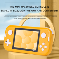 Vente chaude X350 3.5 pouces IPS écran lecteur de jeu portable Console de jeu vidéo rétro