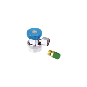 Deluxe manual R134a refrigeration quick coupler copper fitting for refrigeration