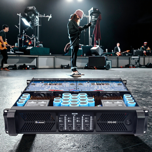 Heavy Bass Power Amplifier Top Grade Transistor Amplifier Fp22000Q Disco Live Power Amplifier Professional