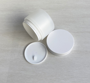 Bouteille de crème de gommage PP double couche de 150g avec masque facial de vernis Boîte de sous-emballage Cosmétiques <span class=keywords><strong>Démaquillant</strong></span> Emballage de crème pour le visage - Product Image 2
