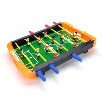 Jeu de baby-foot miniature en plastique d'intérieur, jeu de football de table