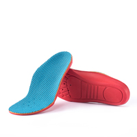 Absorption des chocs pieds plats soutien de la voûte plantaire fasciite plantaire semelles orthopédiques PU semelle intérieure de chaussure respirante confortable