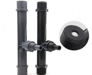 PVDF-Material 1-Zoll-Venturie-Röhreninjektor, geeignet für <span class=keywords><strong>3</strong></span>/4-Zoll-Venturi-Düse im Ozon wasser aufbereitung system - Product Image 1