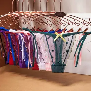 Lolita Celana Dalam Renda Dapat Disesuaikan Wanita Jepang T Celana Perspektif Busur Lucu Hot Wanita Seksi G String Thong dari Pabrik Grosir