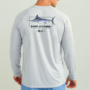 Miễn Phí Thiết Kế Uv-Bảo Vệ Quần Áo UPF 50 + Câu Cá Áo Phông Người Đàn Ông Của Dài Tay Áo Lưới UV Mặt Trời Áo Sơ Mi Phát Ban Bảo Vệ Câu Cá Quần Áo - Product Image 2