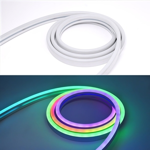 Tira de Luces LED KCX Magic Color Chasing <span class=keywords><strong>RGBIC</strong></span> DC24V, Tira de Luz de Silicona Flexible Tipo Neón para Publicidad, Letreros de Neón, Resistente al Agua - Product Image 3
