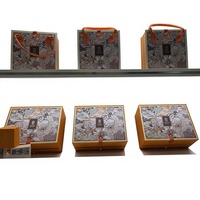 Caja de Regalo de Papel Impresa Personalizada Directo de Fábrica, Caja de Cartón Rígido y Duradero para Embalaje de Regalos Comerciales, Festivos y Diarios