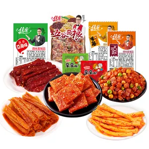 Chinese Wholesale Spicy Foods Snacks Spicy Strips Foreign Snacks Latiao Spicy Food