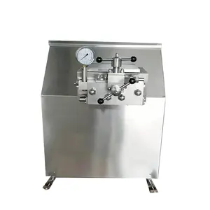 Sanitary Stainless Steel High Pressure Homogenizer Milk High Pressure Homogenizer Machine For Juice