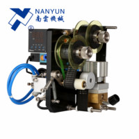 Imprimante à ruban pneumatique NY-803, machine à estamper automatique en acier et en laiton, police d'écriture pour marquage à chaud, codage d'étiquettes, impression, marquage
