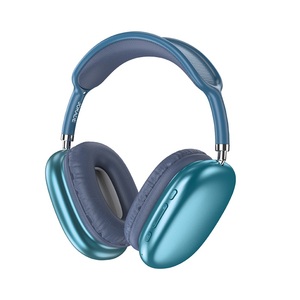<b>Bluetooth</b> Headband Headphones With <b>Aux</b> Input Blue JI011 - Product Image 1