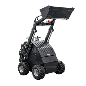 무료 배송 CE EPA 디젤 가솔린 가정용 미니 스키드 스티어 휠 트랙 판매용 미니 스키드 스티어 로더 - Product Image 2