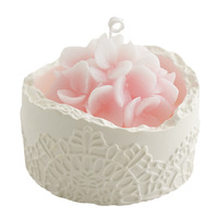 Vela Votiva de Cera Mixta Hecha a Mano - Aromaterapia con Aroma Personalizable, Color y Logotipo Personalizables para Días Festivos, Diwali, San Valentín, Día del Padre