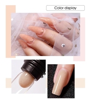 YouGel Professional Sparkling Poligel Acryl Gel Glitter Couleurs UV Nail Extension Polly Acrylic Poly Gel OEM Label Personnalisation