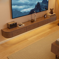 Meuble TV moderne et simple en bois massif blanc, support au sol pour salon, chambre, salle à manger, école, appartement, hôtel