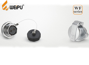 WEIPU IP67 16 Mét 20 Mét Nối Chống Thấm Nước 2-lỗ Mặt Bích Receptacle IP67 2 Pin Cách Điện Cáp Nối Với Dây - Product Image 3