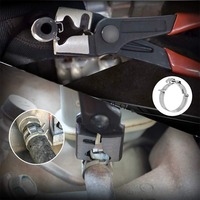 Jeu de 9 pinces à collier pour flexibles, pinces à clips de tuyaux, pinces pour conduites de carburant, outils de réparation automobile pour le retrait de tuyaux d'eau