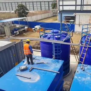 Sewage Waste Water Treatment Plant Equipment Package Stp Plant/MBBR/MBR Wastewater Sewage Treatment System