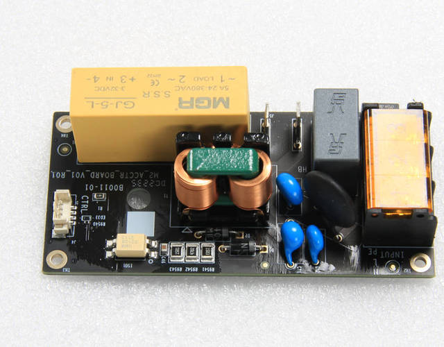 New Bamboo Lab AC Board BL-DLB017 for P1S P1P X1 X1C-CE Certified Replacement (Metal & Plastic) A2L