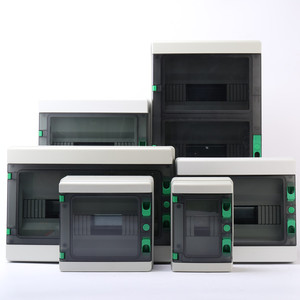 Boîtier de distribution électrique étanche CE IP66 pour intérieur, 63A, 4-72 voies, en plastique, à raccordement rapide - Product Image 1