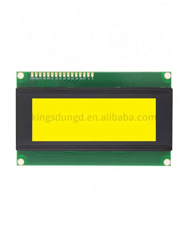 LCD-Modul-Anzeige monitor LCD2004 2004 20*4 20 X4 5V-Zeichen Gelbgrüner Hintergrund beleuchtungs bildschirm