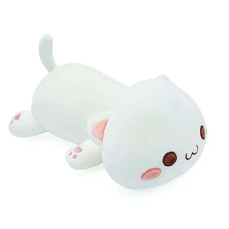 Oso de peluche de 40cm para niños, almohada de animales de peluche Kawaii, peluche de gato personalizado