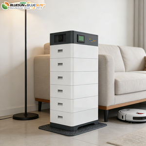 Batterie au lithium empilable <span class=keywords><strong>Bluesun</strong></span> amovible de 10 kWh, 15 kWh, 20 kWh, 51,2 V, 100 Ah, stockage d'énergie domestique pour hôtel - Product Image 1