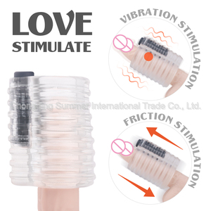Exclusieve Siliconen Haanring Clitorale Vibrator Masturbatie Cup En Anale Vibrator Voor Mannen Één Set Best Beoordeelde Heren Vibrator - Product Image 3