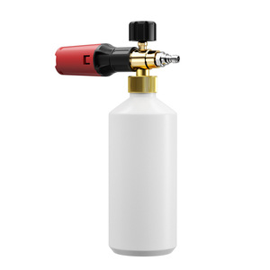 Pistolet de lavage haute pression manuel Stim Foam avec bouteille en plastique de 1000 ml et 5 buses pour lavage de voiture - Product Image 5