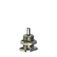 Clip de fixation pour câble en cuivre durable noir pour éclairage, prix direct usine