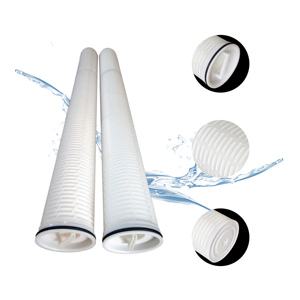 Élément filtrant à grand débit de 40/60 pouces, remplacement de la cartouche filtrante à haut débit pour filtre à eau de refroidissement en fibre de verre - Product Image 1