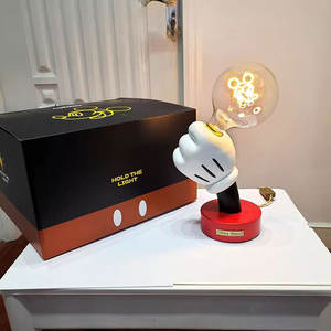 Lámparas LED Retro de Dibujos Animados AB, Artesanía de Resina, Decoración para Sala de Estar, Lámpara de <span class=keywords><strong>Mesa</strong></span> Pequeña, Luz Ambiental, Adornos, Regalos - Product Image 2