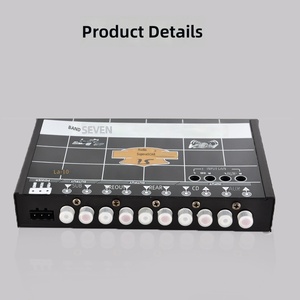 <span class=keywords><strong>Escar</strong></span> Car Audio 7-Band Equalizer mit Verstärkungsregelung und 12 Kanälen, Aluminiumgehäuse von Xiri Audio - Product Image 3