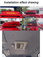 Universel 12v 24v climatiseur caravane toit parking électrique camion voiture moteur maison climatisation pour Bus grue tracteur