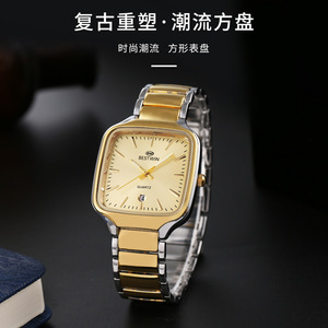 Nuevo Reloj Cuadrado de Moda para Hombre 2026 - Reloj de Pulsera de Cuarzo Estilo Influencer Viral, Suministro al por Mayor Directo de Fábrica - Product Image 5