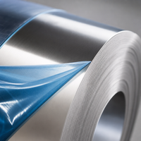 Bobine d'acier inoxydable laminé à froid de première qualité 304 316L 201, finition BA 2B, bande coupée, tôle pour ustensiles de cuisine, automobile, emboutissage profond