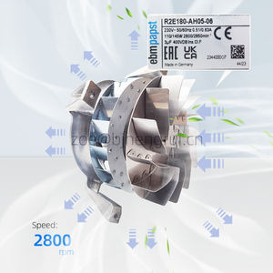 ebmpapst R2E180-AH05-06 230V AC 110W 270*270*137mm 0.51A IP20 2600RPM Ventilation Centrifugal Cooling <b>Fan</b> R2E180-AU01-10 - Product Image 3