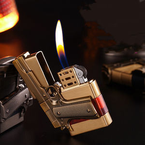 Оптом деформируемая газовая зажигалка в форме пистолета - Product Image 5