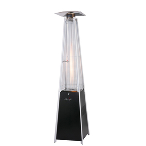 Chauffe-terrasse à gaz en colonne de 45 000 BTU avec soupape de sécurité anti-basculement et arrêt automatique, chauffage extérieur au propane pour restaurants commerciaux - Product Image 2