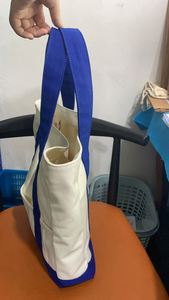 <b>Large</b> Capacity Eco-Friendly Organic Heavy Cotton Tote <b>Bag</b> New Recycled <b>Canvas</b> Packing Shopping <b>Bag</b> - Product Image 4