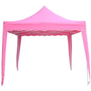उच्च गुणवत्ता अनुकूलित रंग आउटडोर तह <span class=keywords><strong>Gazebo</strong></span> घटनाओं के लिए गुलाबी चंदवा टेंट - Product Image 1