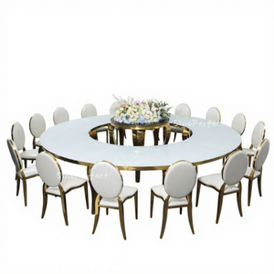 Good Quality Hotel Banquet Chair Stainless Steel Trade <b>Party</b> Wedding <b>Tables</b> and Chairs Event Chair - Product Image 1