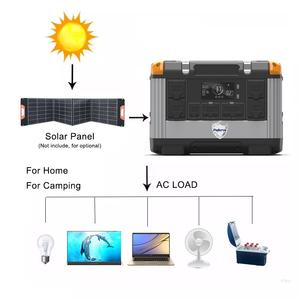 EU在庫 ドイツ倉庫 ポータブルステーション 2500W/3600W/5000W 220V/110V キャンプ用ソーラー発電機 車載MPPT 600Wソーラーパネル - Product Image 4