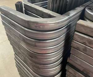 Tubo de metal de precisión personalizado CNC, doblado, laminado y servicio de soldadura, piezas de fabricación de chapa metálica, marco de curva de tubo de metal personalizado - Product Image 4